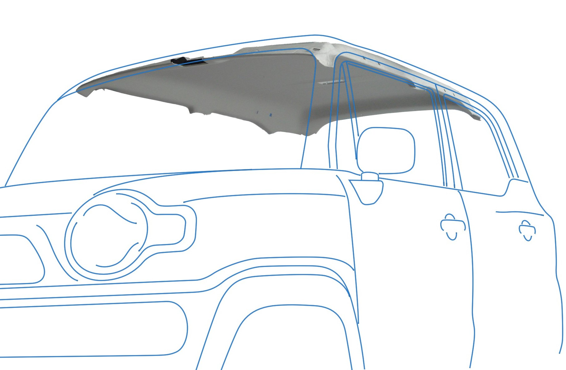 INOAC Bio15 PUR rooflining
